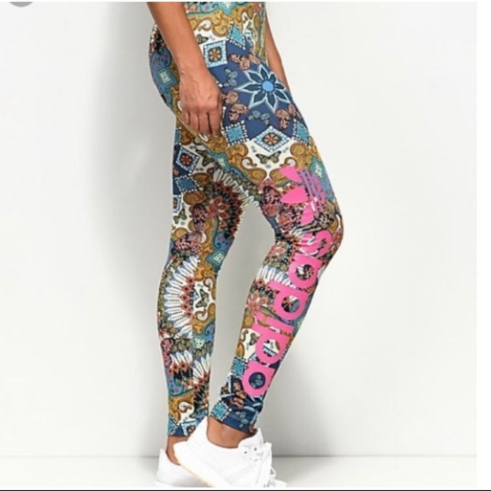 NWT! Adidas Borbomix Butterfly Leggings XS